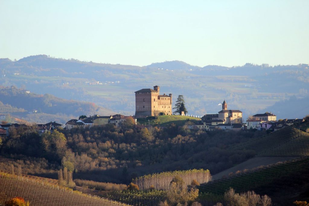 Barolo, winnice Piedmont - nebbiolo szczep