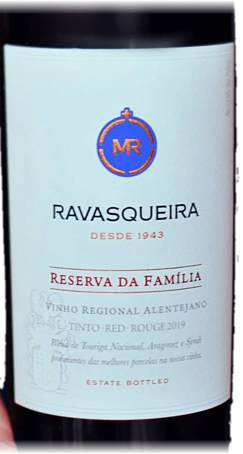 Butelka wina Ravasqueira