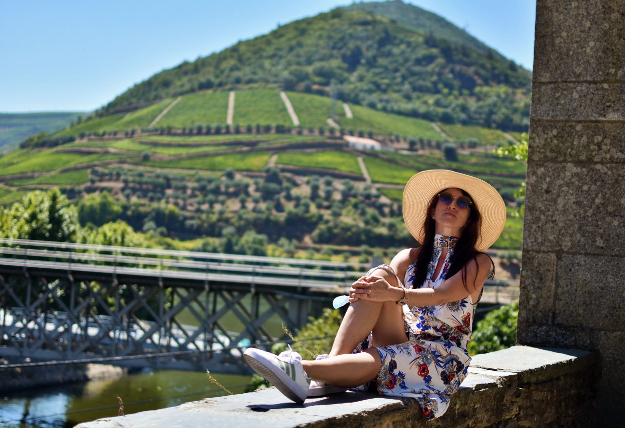 Justyna w Douro Valley