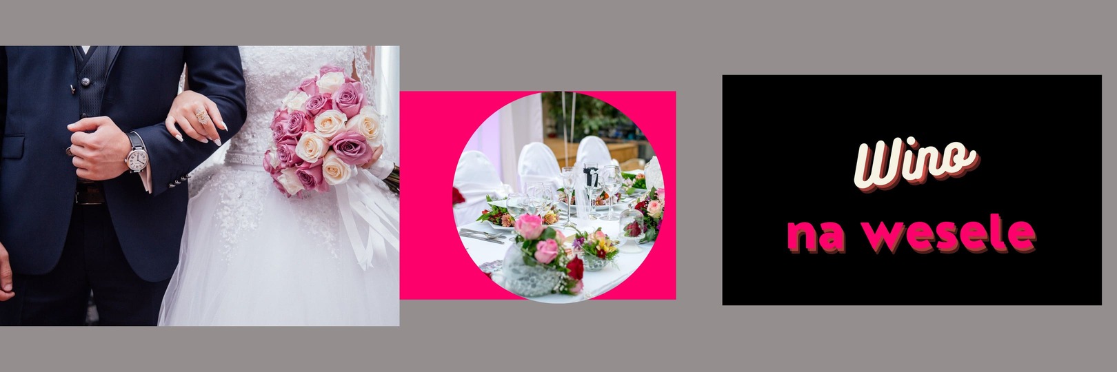 Wine for wedding and wedding