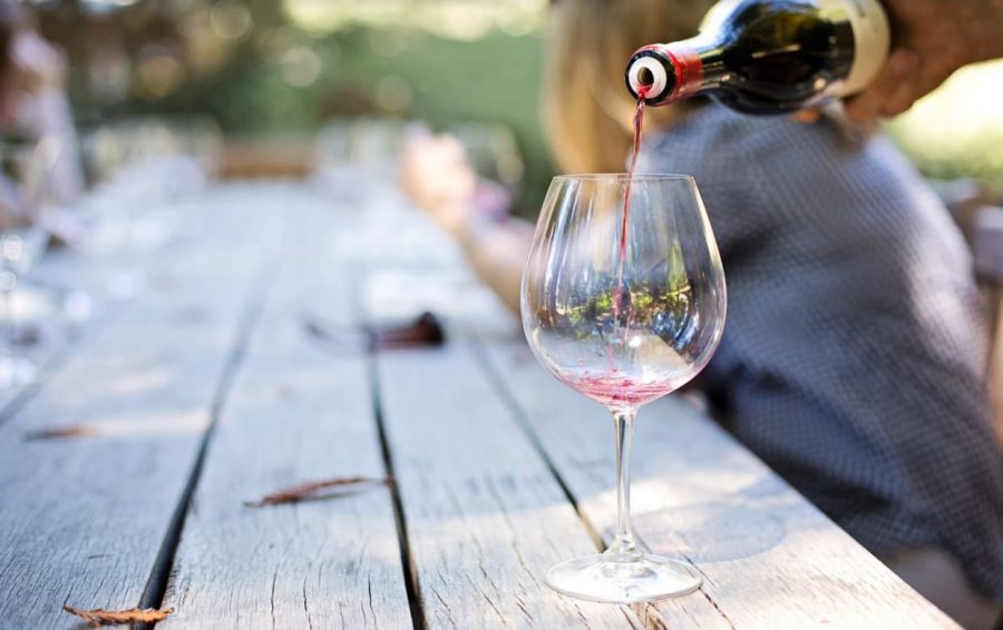 Wino przy karmieniu piersią